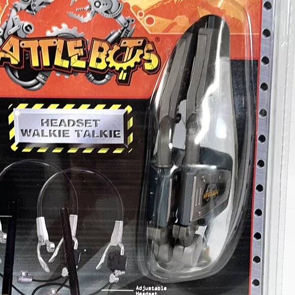 BattleBots Walkie Talkie Headset Play Set 2001 Hasbro Tiger Electronics NIP - Picture 9 of 13